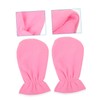 BIUDECO 1 Pair Exfoliating Gloves Moisturizing Cotton Spa Gloves for