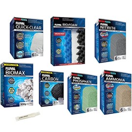 Inland Seas Fluval 306/307 Canister Filter Semi Annual Maintenance Kit Plus Bundle (8 Items)