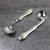 Adaptive Utensils 2pcs Curved Spoon Set Right Handed Angled Spoons