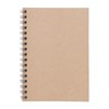 MUJI NAA47A4S Planting Trees Paper, Double Ring Notebook, Beige, A6,