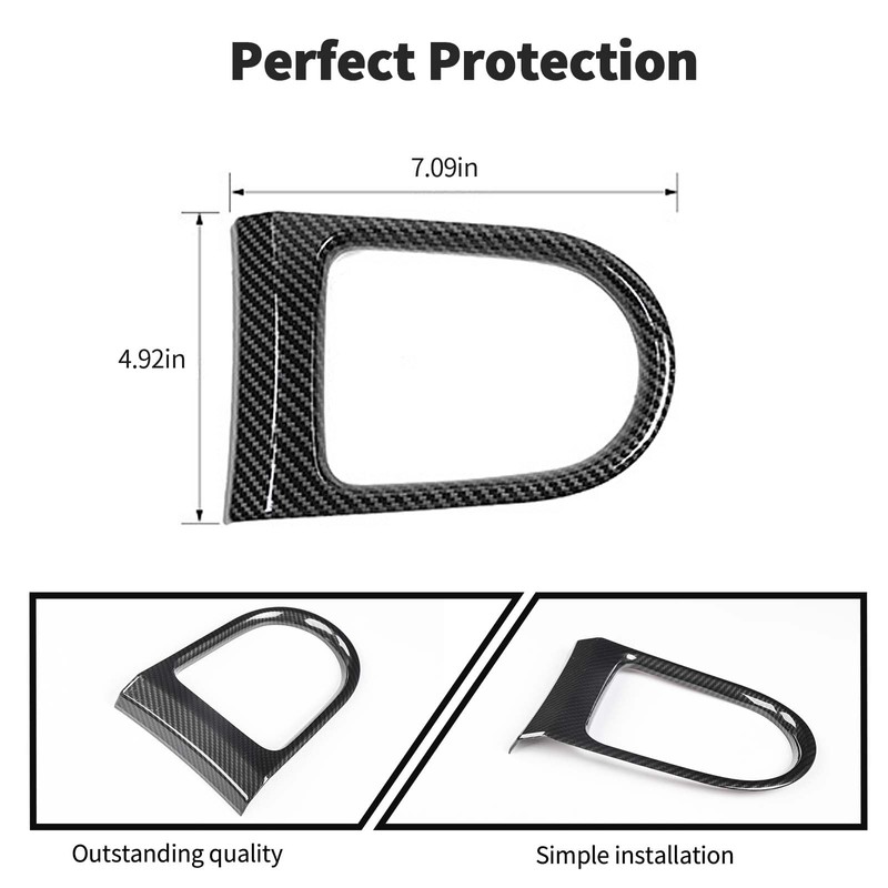 Car Gear Shift Panel Trim Cover Frame Interior Accessories for