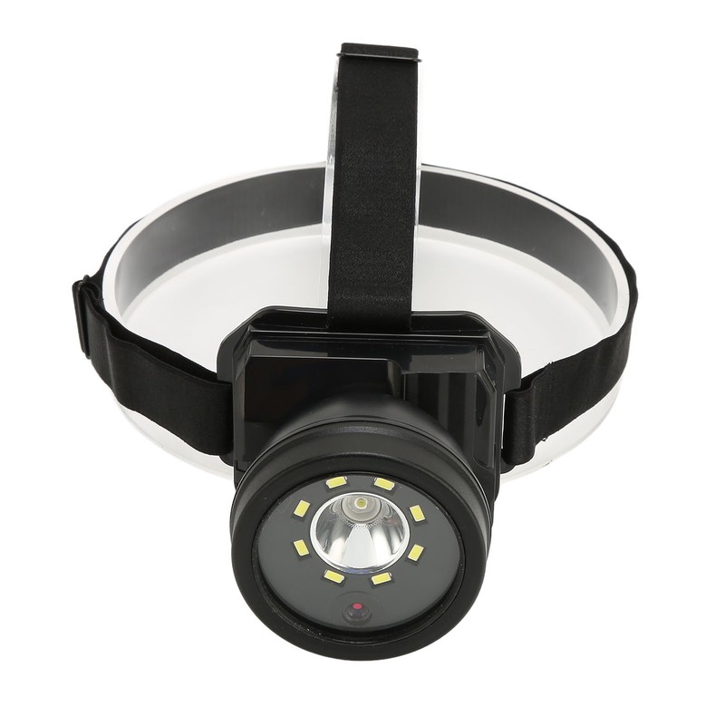 Headlamp Camera 1080P Adjustable IPX4 Waterproof Rechargeable Hands Free Head