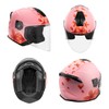 VCAN V88 3/4 Open Face Motorcycle Scooter Helmet ECE &
