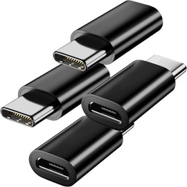 pluX 4 Pack Micro USB to USB-C Adapter,Micro USB (Male) to Type C (Female),Adapter Support Galaxy S7/S7,LG G4,P9/10