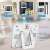 Refrigerator Thermometer Wireless Sensor Temperature Monitor with Audible Alarm for