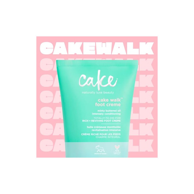Cake Beauty Walk Triplemint Foot Creme