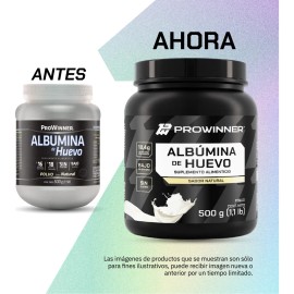 Suplemento Albumina Huevo 500 Prowinner Natural