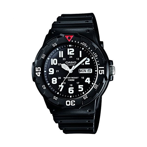 Casio Gents 43.00mm Quartz Watch with Black Analogue dial and