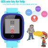 4G Smartwatch für Kinder, Wasserdicht Kinder Smartwatch mit GPS-Tracker, Anruf,