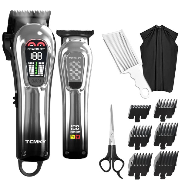 TCMKY Hair Clippers for Men, Professional Clippers and Trimmers Set,