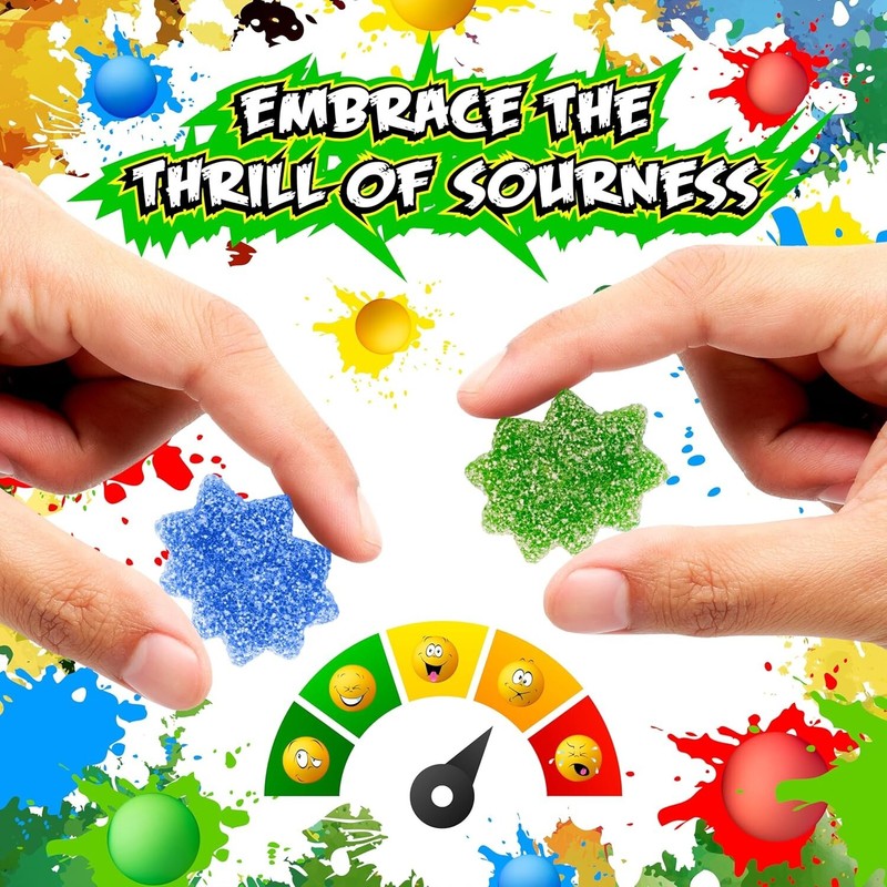 SourZap Sour Blastz Gummy Candy | 8-Ounce Pack | Assorted