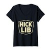 Womens Hick Lib V-Neck T-Shirt
