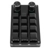 One Handed Macro Mechanical Keyboard 12 Key Multifunction DIY Programmable