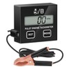 Linkstyle Small Engine Tachometer, Digital Tachometer Tach Gauge Reset Function