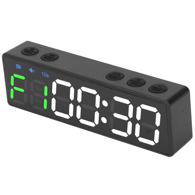 Gym Timer Portable Workout Interval Timer Fitness Clock Large Digital