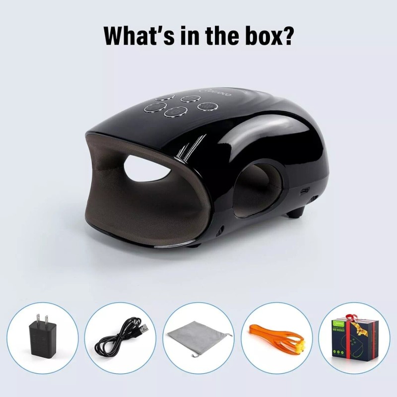cotsoco Cordless Hand Massager with Heat and Compression for Arthritis