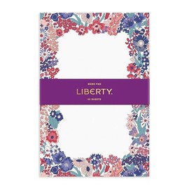 Galison Liberty Margaret Annie Memo Pad from Message Note Pad with Unique Floral Print, Includes 60 Sheets of the Same Design, 6" x 9", Beautiful Edition to Any Home or Office