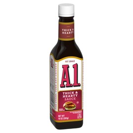 A1 Thick & Hearty Steak Sauce 10 oz (Pack of 3)