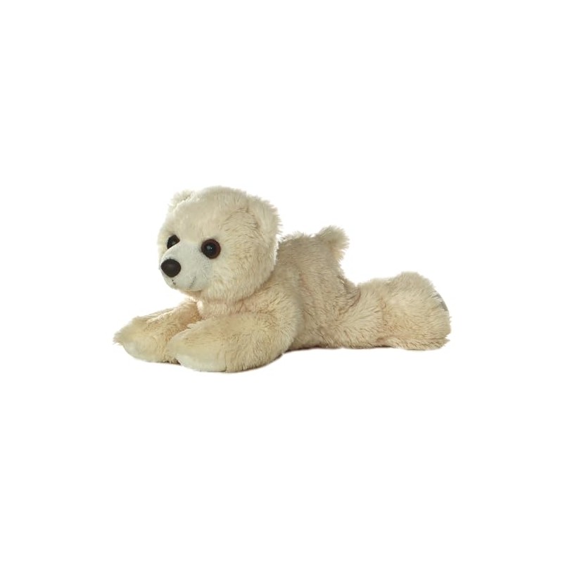 Aurora MINI FLOPSIE 8" Artic The Polar Bear