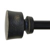 Stockton 48-86 Inch Adjustable Curtain Rod Set, 5/8 Inch Diameter
