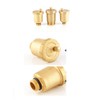 1 x Bleed Valve, Brass Automatic Bleed Valve, Male Thread,