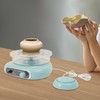 Electric Pottery Wheel Machine with Pedal Switch, Mini Pottery Wheel