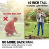 AOKALA 60" Weed Puller Tool with Long Handle, Heavy Duty