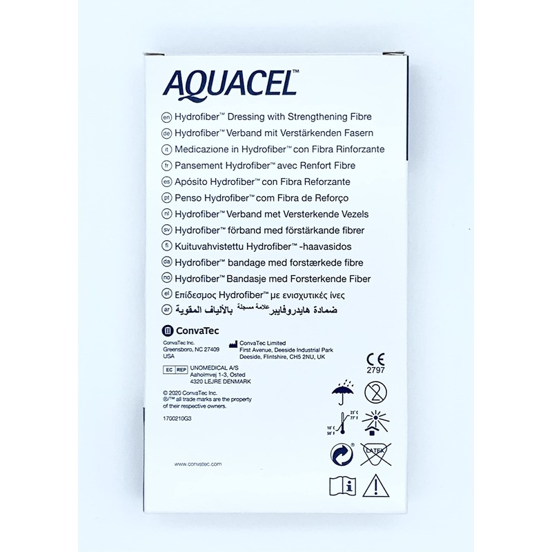 AQUACEL 45 Tamponaden with Reinforcement Fibre, 5 cm, Pack Tamponaden