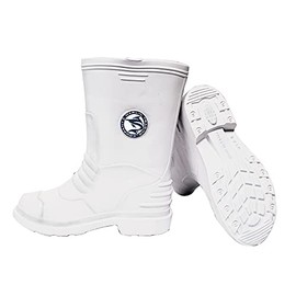 Marlin Men's Deck Fishing Boots (Size, White, numeric_10)