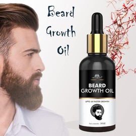 INTIMIFY Natural Beard Hair Growth Oil For Men, Nourishes & Strengthens Uneven Patchy Beard (30 ml) Pack Of 1
