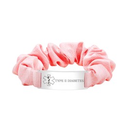 Oneress Medizinisches DIY-Armband, Haargummi mit Armband, breiter Riemen, medizinisches Armband, minimalistischer individueller medizinischer Schmuck, lässiger stapelbarer gravierter Armband, YA5426,