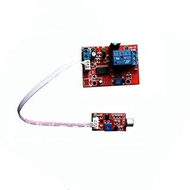 Taidacent 12V Voice-Activated Delay Switch Sound Detection Relay Module Sound Sensor Module Voice Alarm
