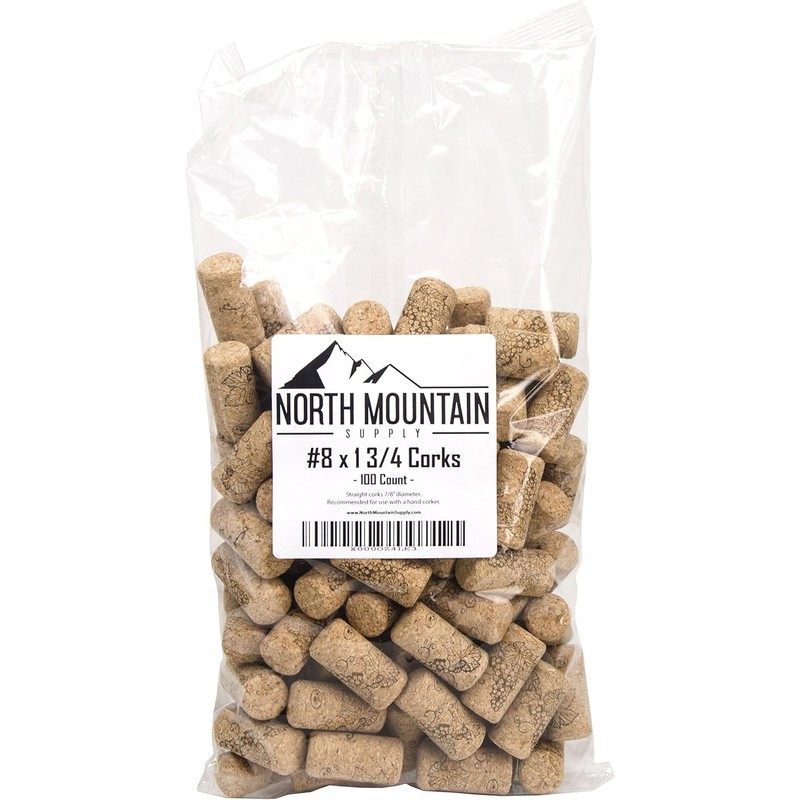 North Mountain Supply 100#8 x 1 3/4" Premium Natural Agglomerated