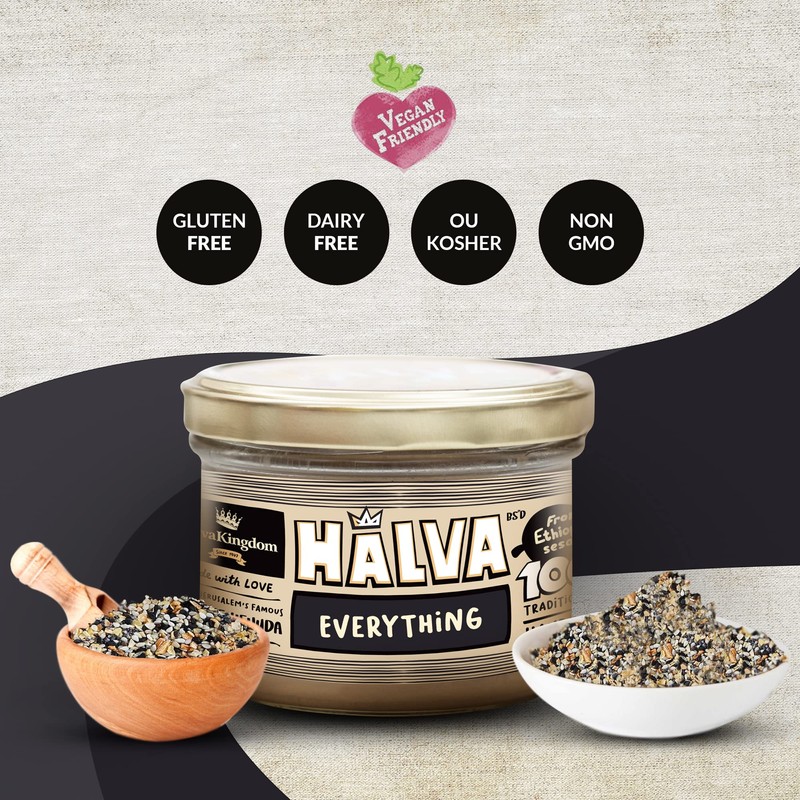 Halva Kingdom Open Sesame Sugar Free Halva Vegan Dessert |