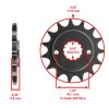 Kawasaki Drive Chain & Sprockets Kit for Kawasaki EX250F Ninja