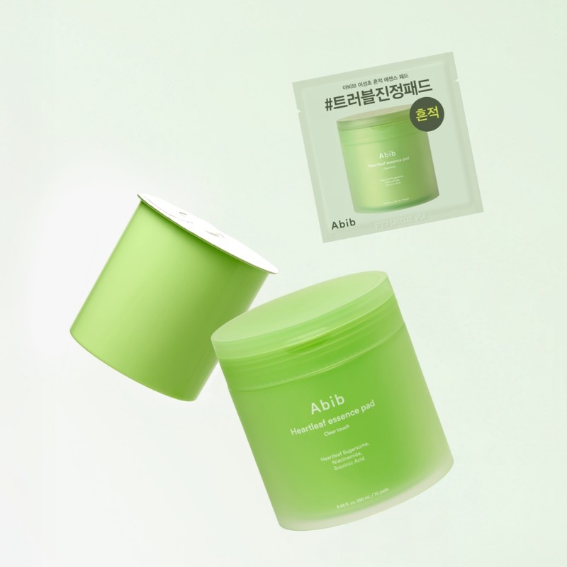 Aviv Houttuynia cordata trace essence pad clear touch product +