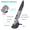 Annadue Wireless Optical Pocket Pen Mouse, Ergonomics 2.4G USB Wireless