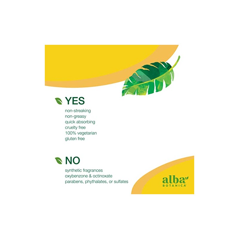 Alba Botanica Sunless Tanner Loción, 4 onzas