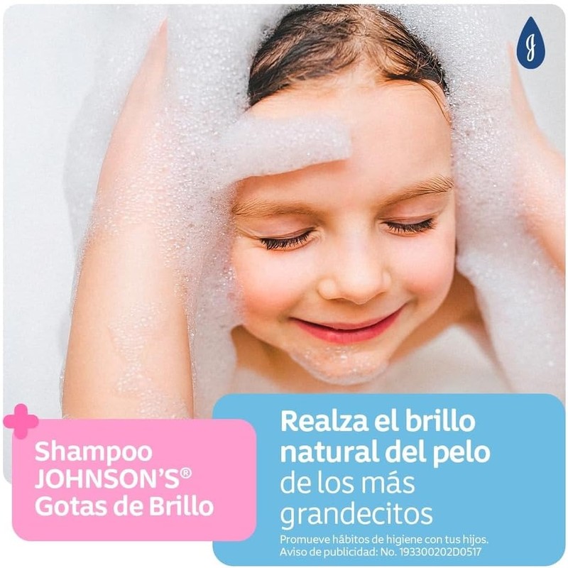 Johnson's JBABY SHAMPOO GOT DE BRILLO 12X200