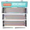 Lonely Binary 120pcs Dupont Wire Kit with 120pcs 2.54mm Gender