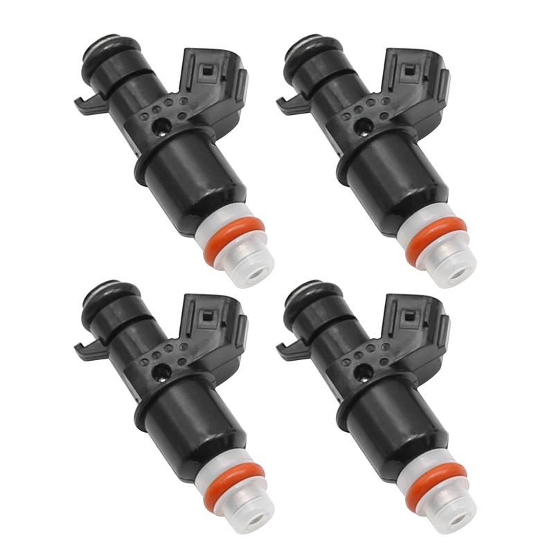 4PCS Fuel Injector Nozzles Flow Matched Fuel Injectors 1.8L 16450-RNA-A01