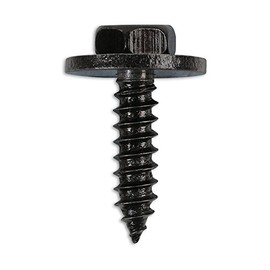 Connect 36617 Metal Trim Fastener Screw with captive washer 4.8 x 19 10pc
