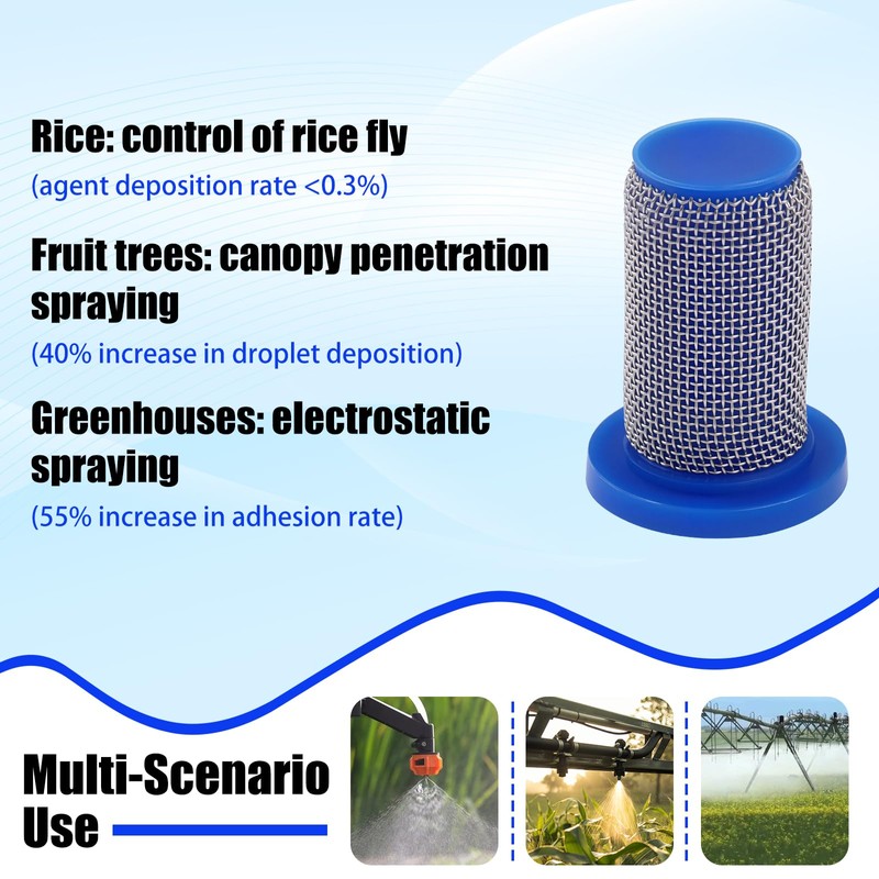 8079-PP-50 Sprayer Tip Strainer, 50 Mesh Stainless Steel Spray Nozzle
