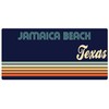 Jamaica Beach Texas 2.5 x 1.25-Inch Vinyl Decal Sticker Retro