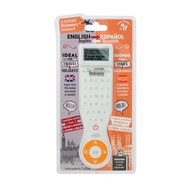IF Electronic Dictionary Bookmark-Spanish-English, White/Orange