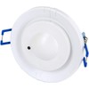 Flush-Mounted HF Motion Sensor Swivelling Suitable for LED