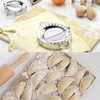 2 pieces, dumpling maker, stainless steel dumpling mould, dumpling mould,