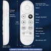 Voice-Remote for Snow Chromecast-with-Google-TV,Replacement Remote Control for Snow Google TV