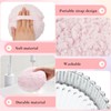 Tioncy 2 Pcs Extra Large Dusting Powder Puff and Container