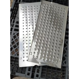 GMG Jim Bowie/Peak Stainless Steel 2 Piece Grease Drip Tray Baffle, P-1065, OEM